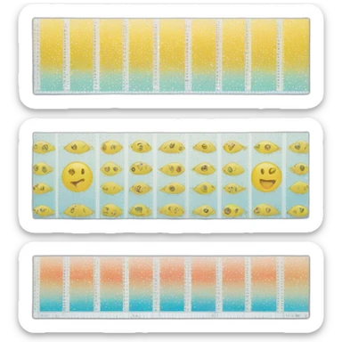 Tetra 6 in one test strip sticker