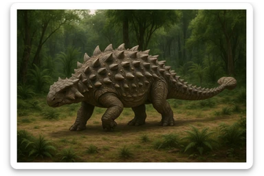 Anklyosaurus sticker