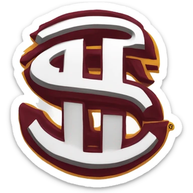 University of Southern California "SC" logo sticker
