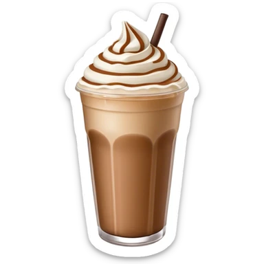 Mocha frappe sticker