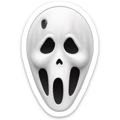 Ghostface Scary movie sticker