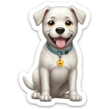 dog full body sticker