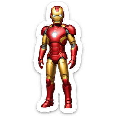 Iron man iron man sticker