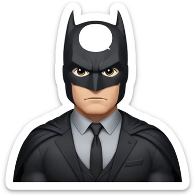 batman begins sticker
