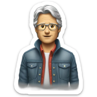 Marty Mcfly sticker