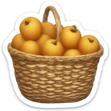 Basket sticker