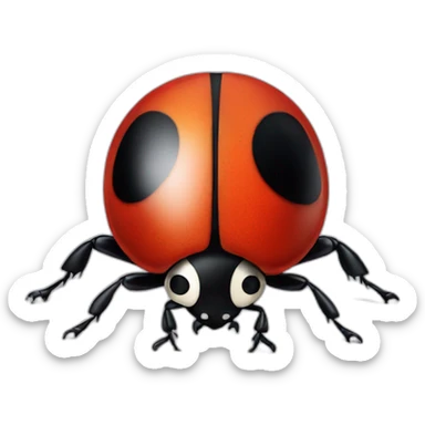 Coccinelle sticker