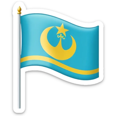Tatar flag sticker