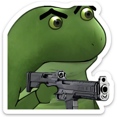 tactical shooter sticker