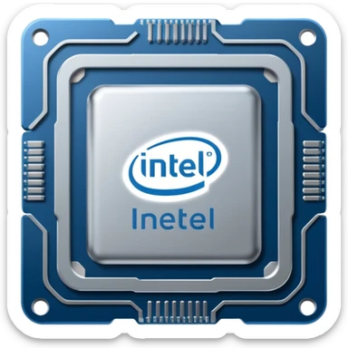 Intel processor sticker