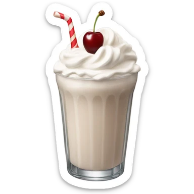 Milkshake sticker
