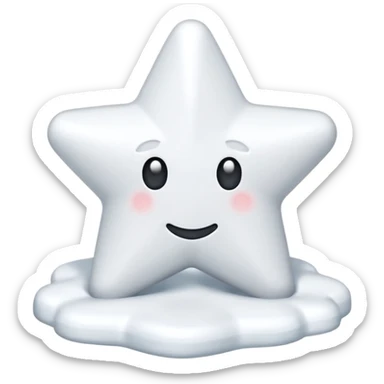 Copo de nieve sticker