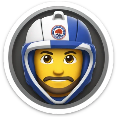 a logo of my team jiu jitsu sticker