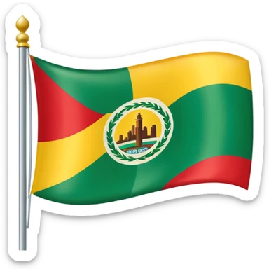 Los Angeles City Flag emoji sticker