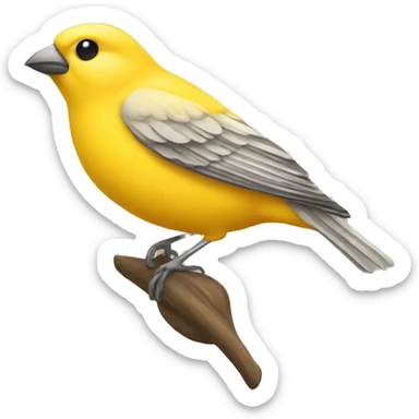 Canary sticker