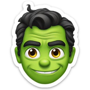 henry cavill as grinch sticker
