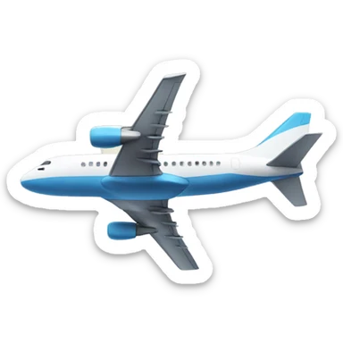 Airplane sticker