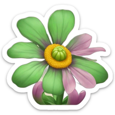 zwiebel-blume-stängel sticker