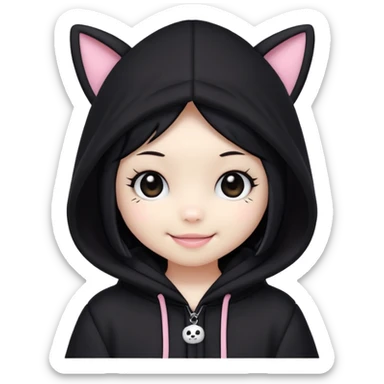 Kuromi from sanrio sticker