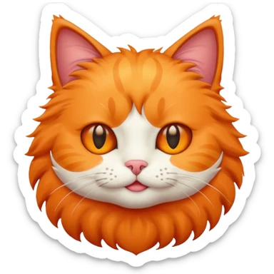 cat with 9 lives sticker