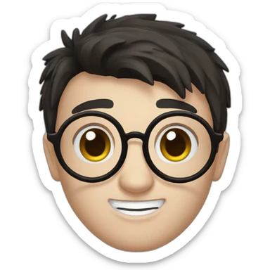 A Harry Potter panda  sticker