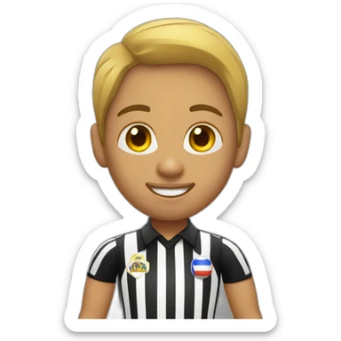 Voleyball referee Salcedo sticker