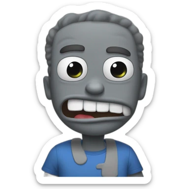 Itchy and Scratchy sticker