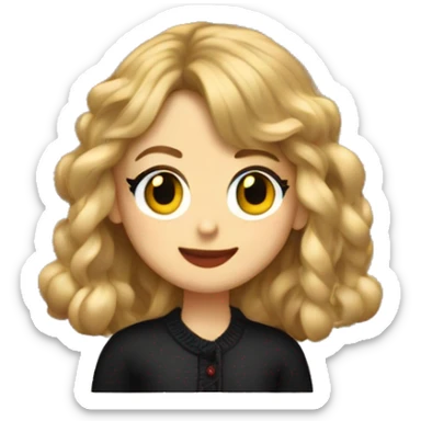 Taylor swift’s folklore cardigan sticker