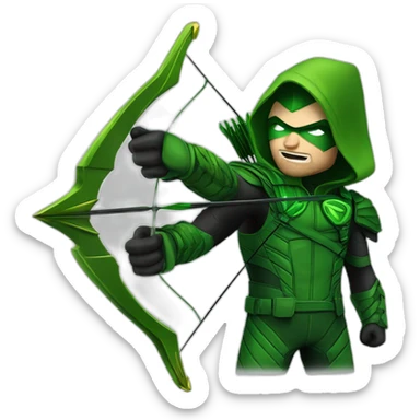 DC’s Green Arrow sticker