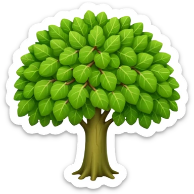 fig tree  sticker