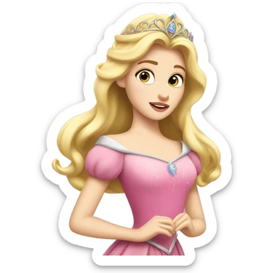 Princess Aurora sticker