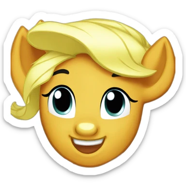 apple jack mlp sticker