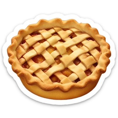 apple pie sticker