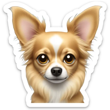 Long hair Chihuahua sticker