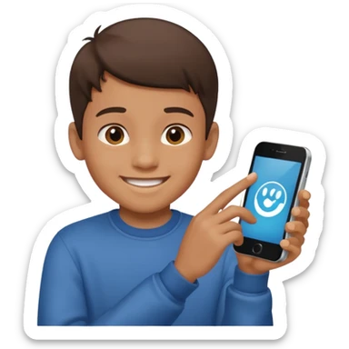 Awesome Boy  ,talk tap2 screen and share.. Tqvm sticker