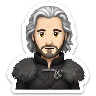 Jon Snow sticker