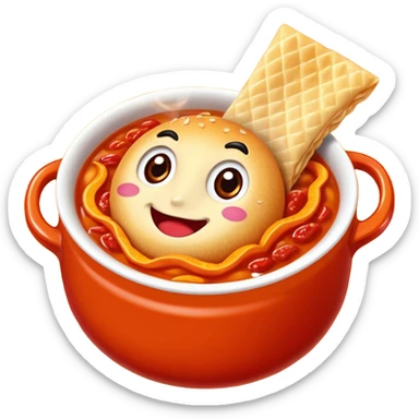 Maruchan instant lunch con Takis Fuego sticker