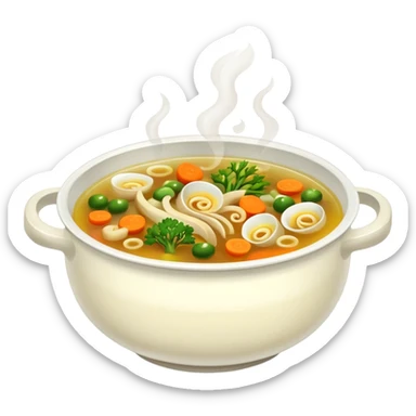 Broth, Soup. sticker