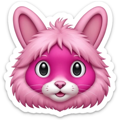 a secret labubu from big in tu energie sticker