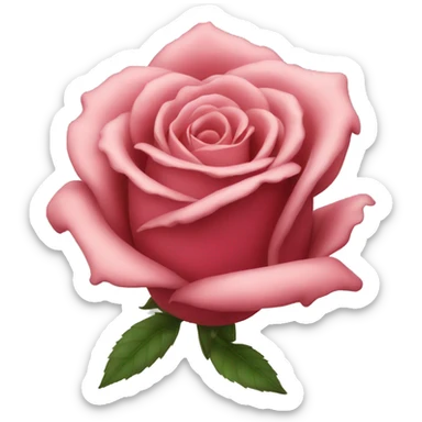 Rose sticker