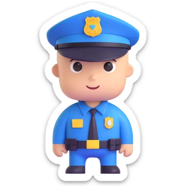 Police sticker