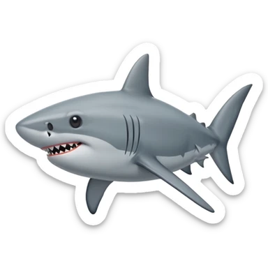 Wild Mexican shark sticker