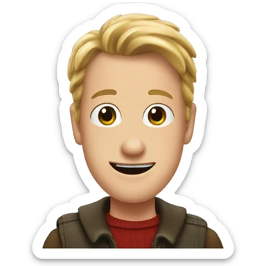 Kevin from Home Alone holding a Thumbs Up sticker