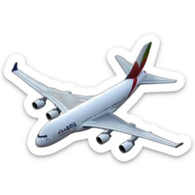 Airbus a380 sticker