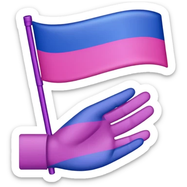 Bisexual flag sticker