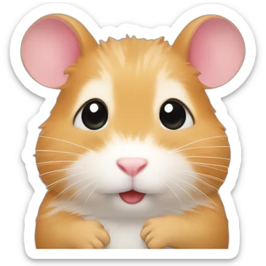 hamster sticker