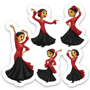 FLAMENCO sticker