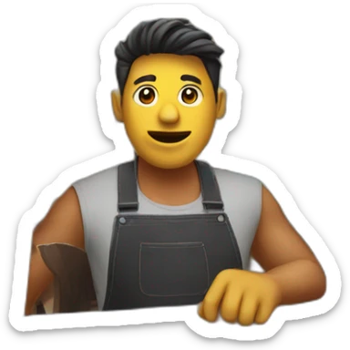 Shorts-in-restaurant sticker