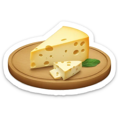 French cheese plate sticker