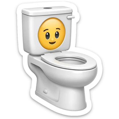 Make skibidi toilet sticker